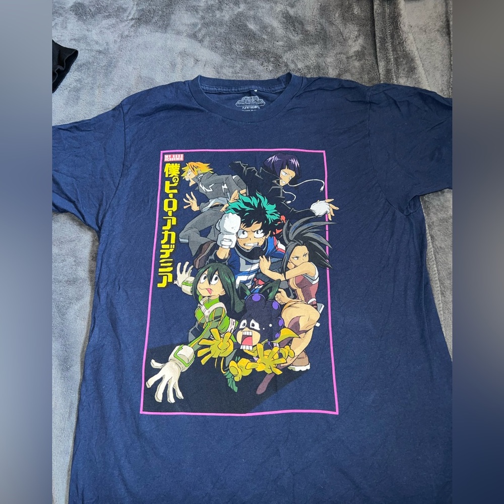 Navy blue My Hero Academia unisex T-shirt!